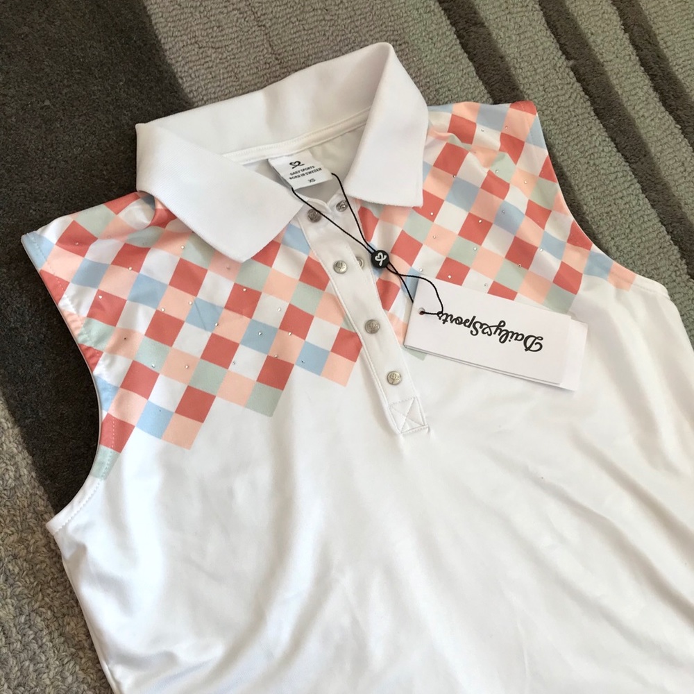 *NEW* Vintage Style Golf / Tennis Polo